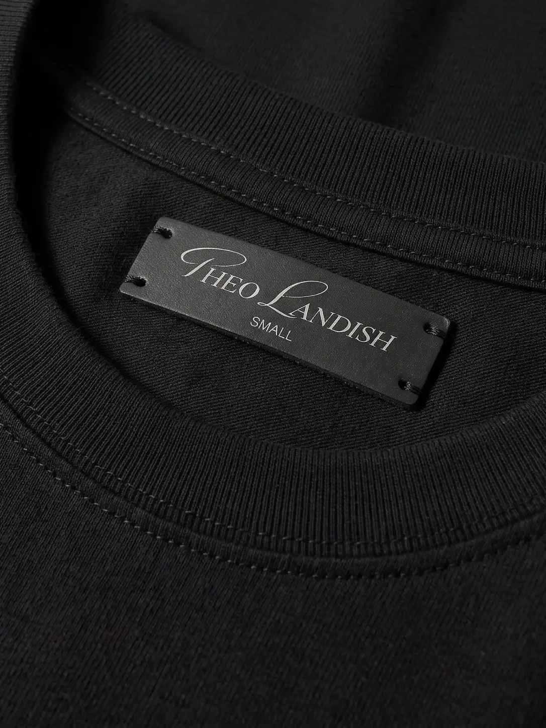 Chrome Embossed Tee - Raised chrome detail